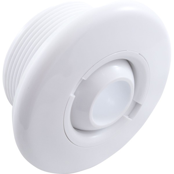 Jet Intl, BWG/HAI Hydro Jet, 3-3/8"fd, w/o Nut, Dir, Smth, White : 50-3500WHT