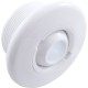 Jet Intl, BWG/HAI Hydro Jet, 3-3/8"fd, w/o Nut, Dir, Smth, White : 50-3500WHT