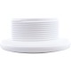 Jet Intl, BWG/HAI Hydro Jet, 3-3/8"fd, w/o Nut, Dir, Smth, White : 50-3500WHT
