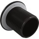 Jet Intl, BWG, Hydro Jet, Long, 3-3/8"fd, w/o Nut, Dir, Blk : 10-3600BLK