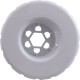 Jet Intl, BWG/HAI Micro/SuperMicroMagna, Hndle Only, Ribbed, Wht : 30-4902WHT