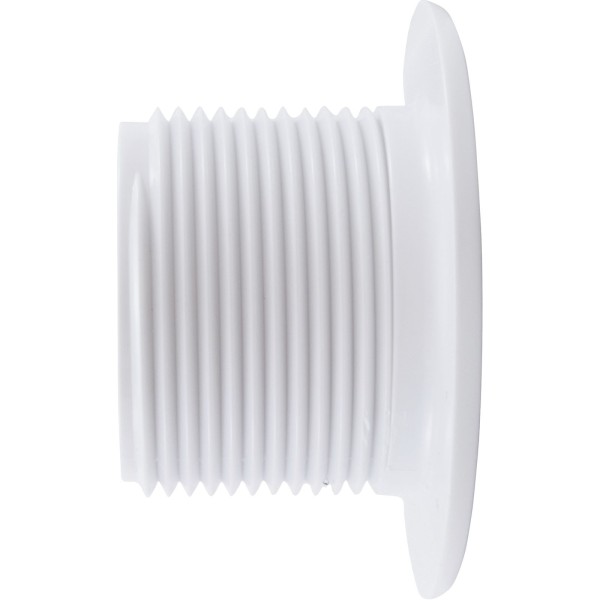 Wall Fitting, BWG/HAI Slimline, 1-3/4"hs, White : 30-3901