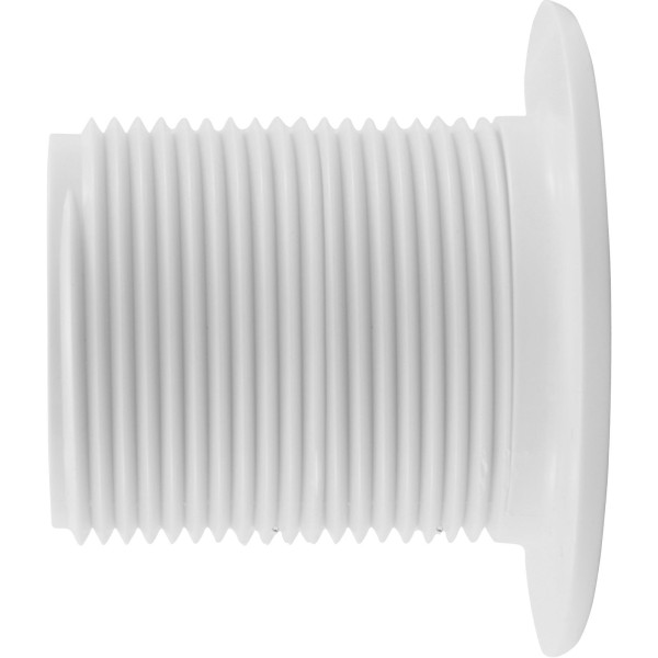 Wall Fitting, Extended, BWG/HAI Slimline, 1-3/4"hs, White : 30-3903