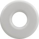 Escutcheon, BWG/HAI Slimline, 2-5/8"fd, White : 30-3950WHT