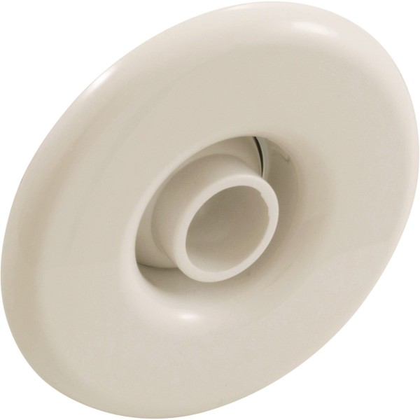 Escutcheon, BWG/HAI Slimline, Smth, w/Dir Eyeball, Biscuit : 10-3955BIS