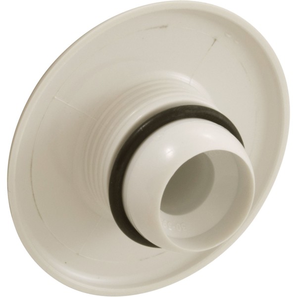 Escutcheon, BWG/HAI Slimline, Smth, w/Dir Eyeball, Biscuit : 10-3955BIS