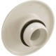 Escutcheon, BWG/HAI Slimline, Smth, w/Dir Eyeball, Biscuit : 10-3955BIS