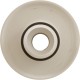 Escutcheon, BWG/HAI Slimline, Smth, w/Dir Eyeball, Biscuit : 10-3955BIS