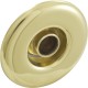 Escutcheon, BWG/HAI Slimline, Smth, w/Dir Eyeball, Brass : 10-3955M PB