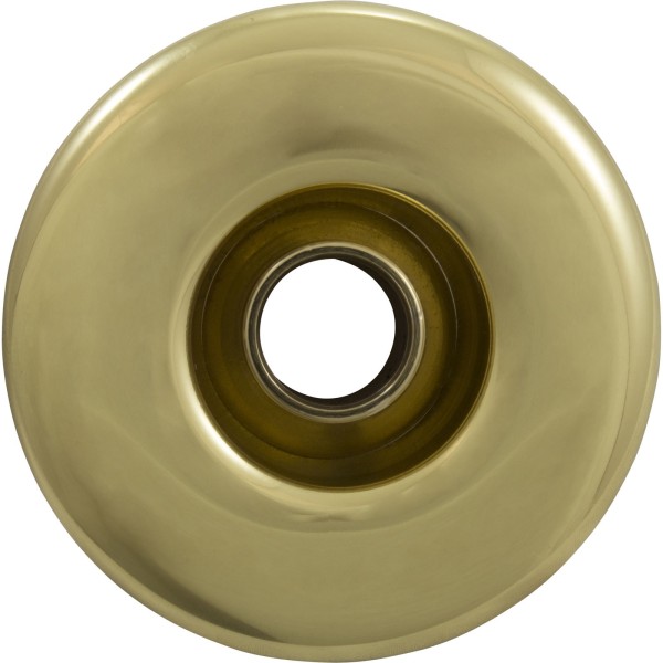 Escutcheon, BWG/HAI Slimline, Smth, w/Dir Eyeball, Brass : 10-3955M PB