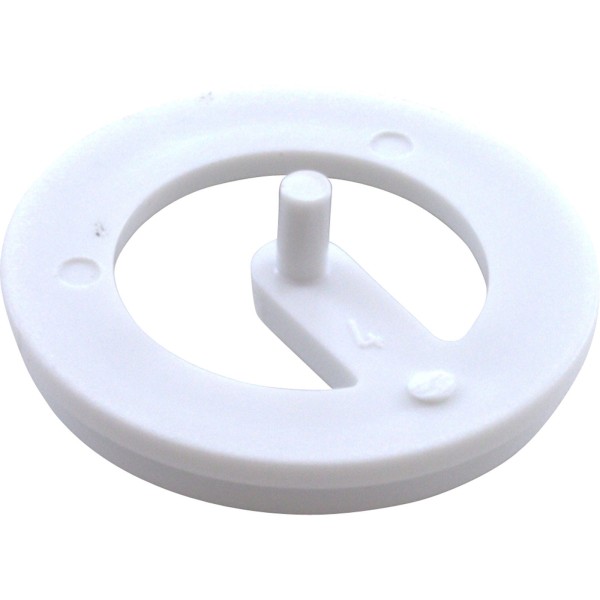 Retaining Ring, BWG/HAI Duo Blaster Jet, White : 36-2696WHT