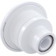 Wall Fitting Assy, BWG Microssage, Roto, Smth, White, Gunite : 16-5274WHT