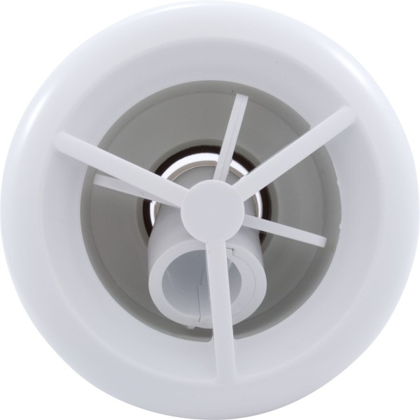 Wall Fitting Assy, BWG Microssage, Roto, Smth, White, Gunite : 16-5274WHT