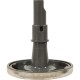 Jet Intl, Jacuzzi Mini PowerPro FX-1 PC, 3-1/4"fd, SS/Dk Gry : 6541-170