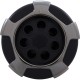 Jet Intl, CMP Typhn 500, 5-1/4"fd, Mass, Crown, SS/Graph Gry : 23456-052-700
