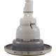 Jet Intl, CMP Pro-Loc 500, 5-1/4"fd, Quad Roto, Leaf, SS/GrGry : 29557-001-500