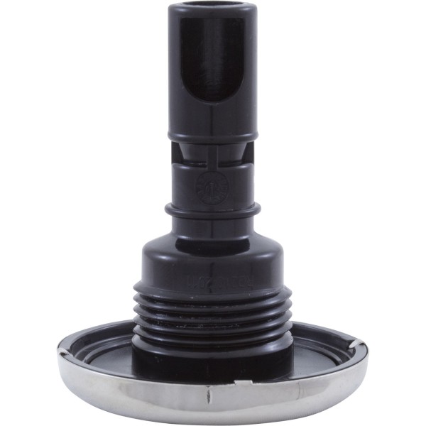 Jet Intl, RD Quantum, 2-1/4"fd, Twin Roto, Smth, SS/Blk, Thd : RD223-2411S