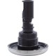 Jet Intl, RD Quantum, 2-1/4"fd, Twin Roto, Smth, SS/Blk, Thd : RD223-2411S