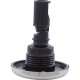 Jet Intl, RD Quantum, 2-1/4"fd, Twin Roto, Smth, SS/Blk, Thd : RD223-2411S