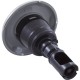 Jet Intl, RD Quantum, 2-1/2"fd, Dir, Smth, SS/Gry, Thd : RD203-2317S