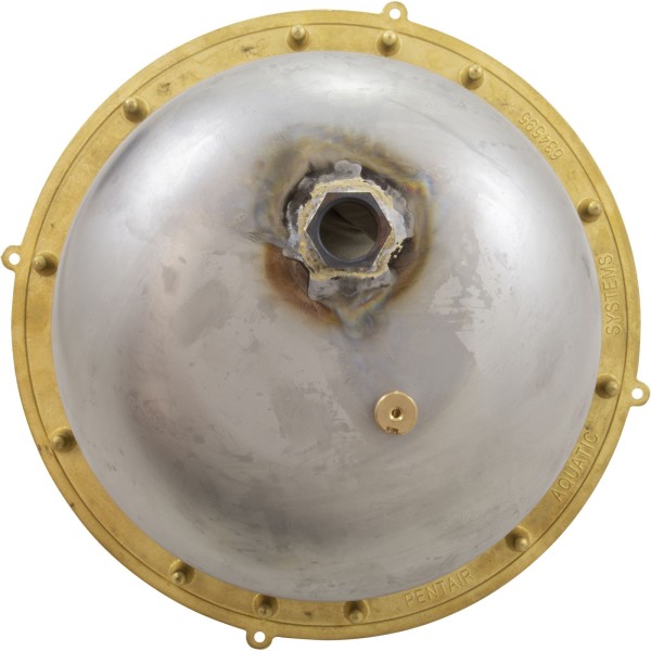 Light Niche, Pent Large SS, 3/4" Rear Hub, Vinyl/Fiberglass : 78232400