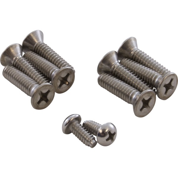 Light Niche Screw Kit, Pentair Amerlite, 8-Hole, Regular : 79205100