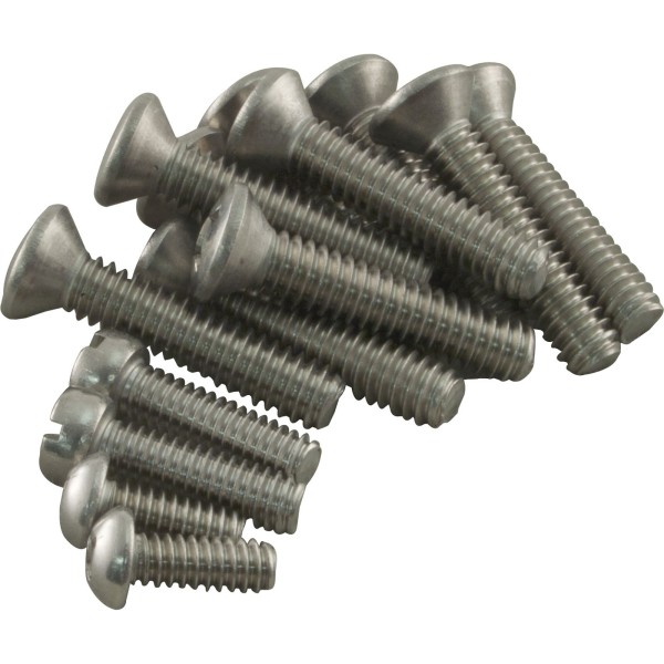 Light Niche Screw Kit, Pentair Amerlite, 10-Hole, Standard : 79205400