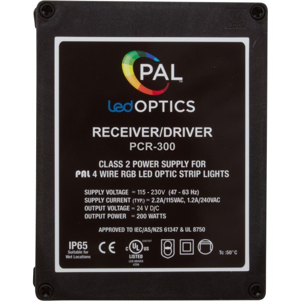 PCR-300U Driver, PAL, w/Cloning, 24vdc, w/Remote and WiFi : 42-PCR-300UW-24-CL
