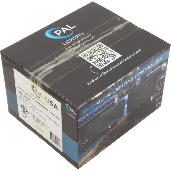 PAL 65W MuliColor Sgl Zone Switch Mode Control Xformer 24VDC : 64-PCR-1Z-SM-65