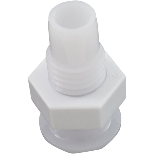 Light Wall Fitting, RD, Pinwheel Mini POL, 1/2"hs, 5/8"fd : 143000-00024