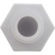 Light Wall Fitting, RD, Pinwheel Mini POL, 1/2"hs, 5/8"fd : 143000-00024