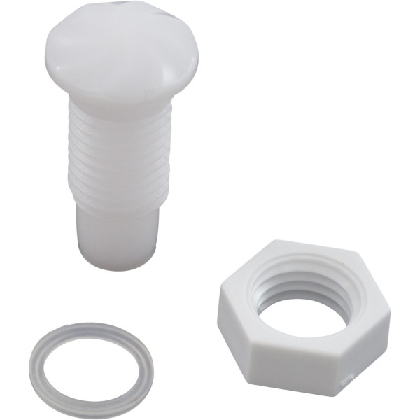 Light Wall Fitting, RD, Pinwheel Mini POL, 1/2"hs, 5/8"fd : 143000-00024