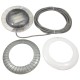 Pool Light, Hywd Univ CrystaLogic, Wht LED, 12v, 30ft, 500W Eq : LPWUS11030