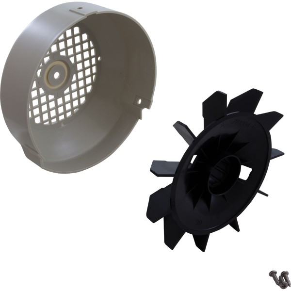 Fan Motor Assembly, Pentair Purex IntelliFlo VF/VS, Almond : 352401