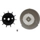 Fan Motor Assembly, Pentair Purex IntelliFlo VF/VS, Almond : 352401