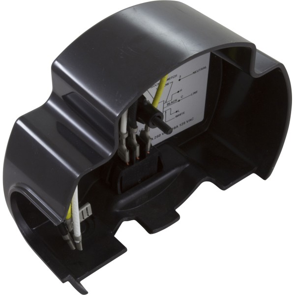 Rocker Switch Cover Assy, US Motor/Nidec, 2-Spd Low-Off-Hi : X2975862300000L