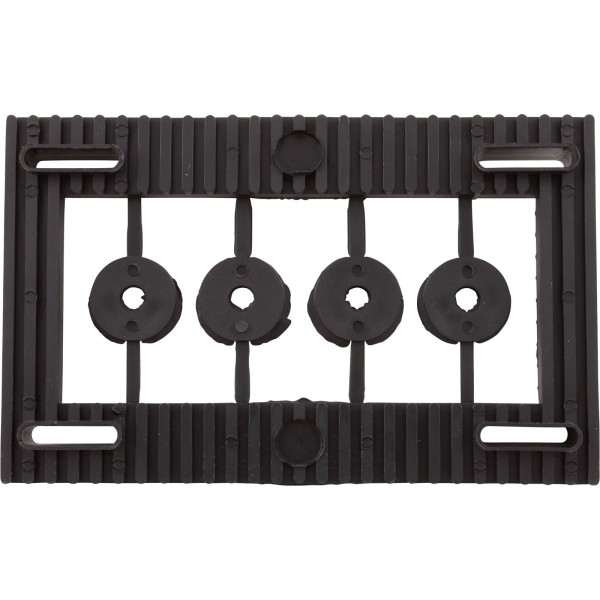 Motor Base, Waterway, Self Aligning, 48 Frame, Rubber : 319-0019