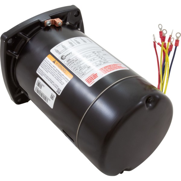 Mtr, Cent, .5Hp, 208-230/460V, 3Ph, 1-Sp, Sf1.9, 48Yfr 3450Rpm : Q3052