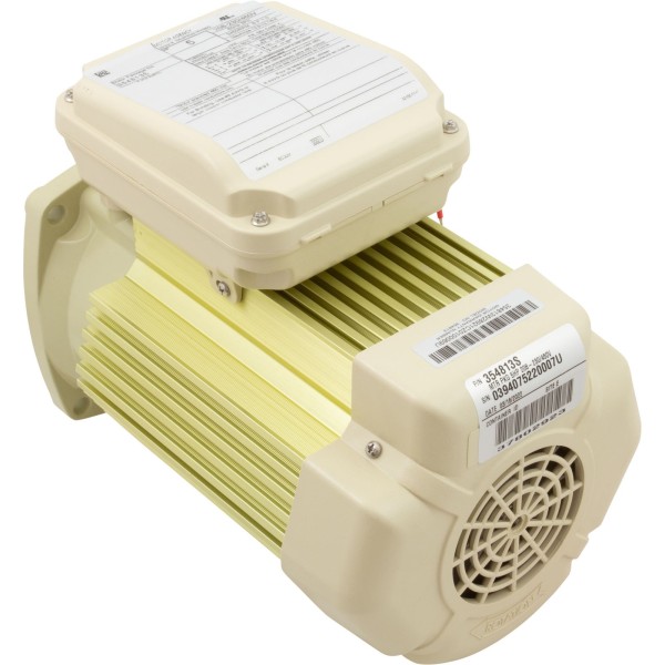 Motor, Pentair WFXF, 5.0hp, 3PH, TEFC, 208-230/460v, Almond : 354813S