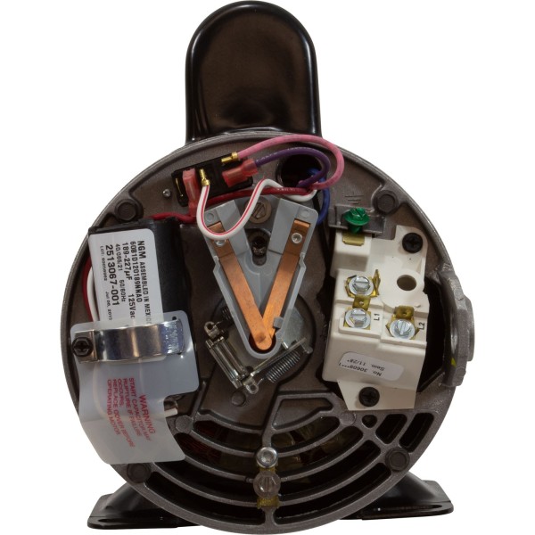 Motor, Century, 1.0 Horsepower, 230v, 2-Speed, 56Y Frame : B2232