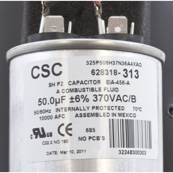 Motor, Century, 3.0 Horsepower, 230v, 2 Speed, 48 Frame : SDS1302