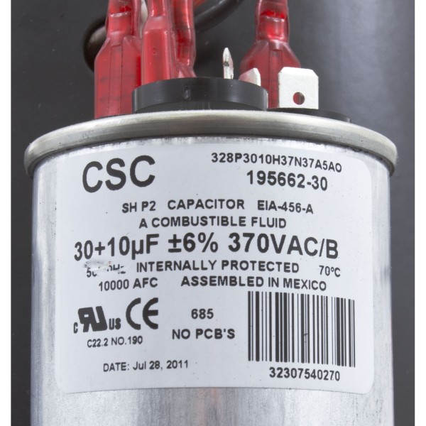 Motor, Century, 2.0 Horsepower, 230v, 2 Speed, 56 Y Frame : B2233