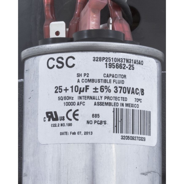Motor, Century, 3.0 Horsepower, 230v, 2 Speed, 56 Y Frame : B2234