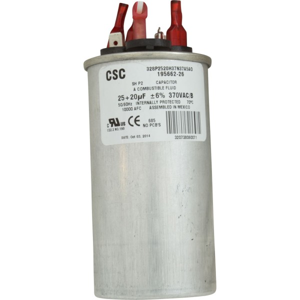 Motor, Century/AOSmith, 0.75hp, 115v, 2-Spd, 48Yfr, SQFL, Full : SQL1072R