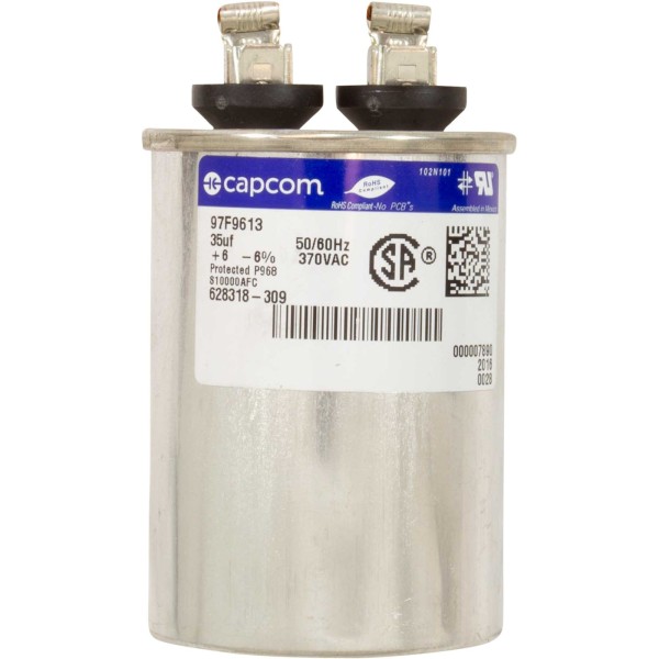 Motor, Century, 2.0hp, 230v, 2-Spd, 48Yfr, SQFL, Full : SQS1202R