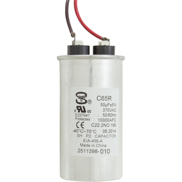 Motor, Century, 2.0hp, 208v-230v, 1-Spd, 56Yfr, SQFL, EE : B2843