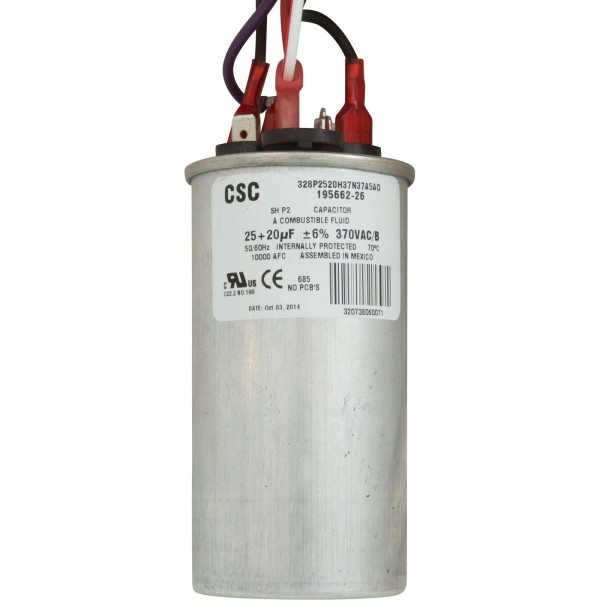 Motor, Century, 0.75hp, 115v, 2-Spd, 56Yfr, SQFL, EE : B2981