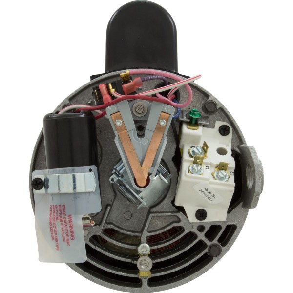 Motor, Century, 0.75hp, 115v, 2-Spd, 56Yfr, SQFL, EE : B2981