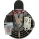 Motor, Century, 0.75hp, 115v, 2-Spd, 56Yfr, SQFL, EE : B2981
