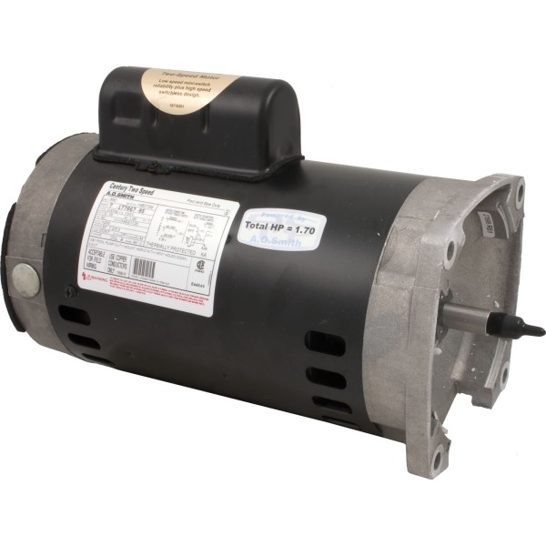 Motor, Century, 1.0hp, 230v, 2-Spd, 56Yfr, SQFL, EE : B2982